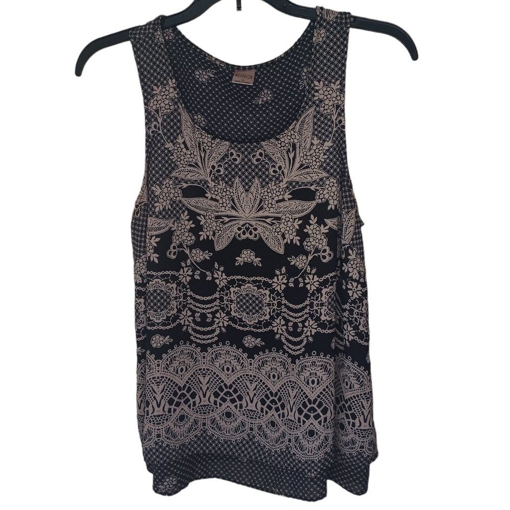 Bila Black And White Top Size Small